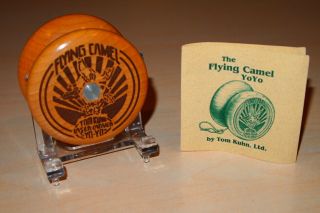 Tom Kuhn Flying Camel Butterfly Laser - Carved Yoyo