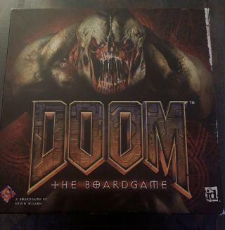 Doom The Board Game And 96 Complete / Fantasy Flight