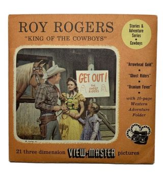 View - Master Roy Rogers King Of The Cowboys - 948 A,  B,  C - 3 Reel Set,  Booklet