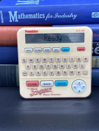 Franklin Electronic Official Scrabble Players Dictionary Scr - 226