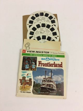 Gaf View - Master Walt Disney World Frontierland Magic Kingdom No.  A 951