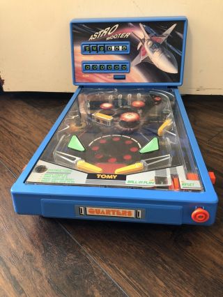 Vintage Tomy Astro Shooter Electronic Pinball Machine A/c Adapter Not Inc.