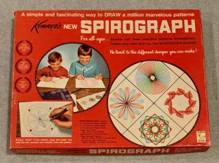 Kenners Spirograph No 401 1967,  Red Set