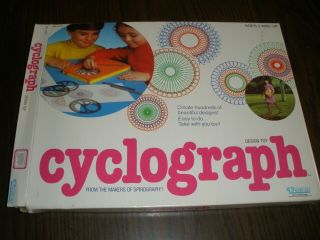 Vintage Kenner Cyclograph Design Toy Complete 1982
