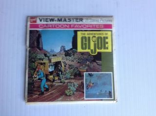 The Adventures Of Gi Joe 1974 Gaf Viewmaster Packet No.  B 585 Complete With Book