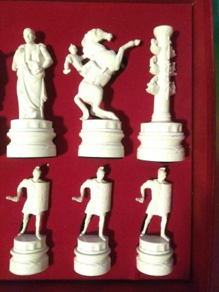 CLASSIC GAMES CHESS SET Ancient Rome Complete vintage 1963 2