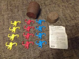 Vintage 1965 Lakeside Toys - Barrel Of Monkeys - Comes With All 12 Monkeys