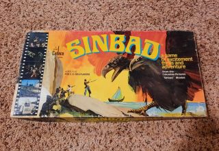 Rare Vintage Sinbad Board Game (1978) Cadaco 100 Complete - 2