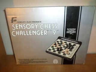 Vintage Fidelity Electronics Sensory Chess Challenger 9 Sc9 - Fast Ship