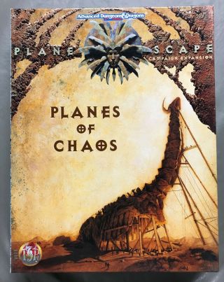 Tsr 2603 Ad&d Planescape Planes Of Chaos Box Set Complete In Great Shape Oop
