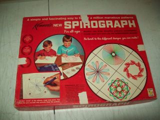 1967 Spirograph By Kenner No.  401 Complete In Great Shape