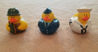 Set Of 11 Military Decoration Rubber Ducks From Oriental Trading Co.