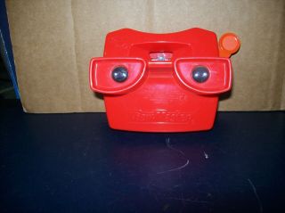 Mattel Viewmaster 3d Slide Viewer Toy Red