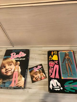 Vintage 1970 Barbie Dress Up Kit Near Complete -