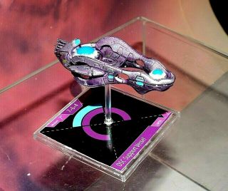 Halo Fleet Battles Covenant Dsc - Class Support Vessel 3 " Miniature 1 (painted)