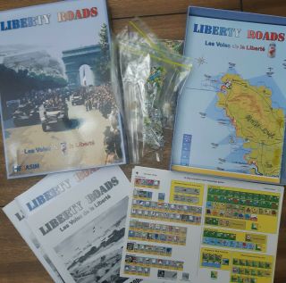 Liberty Roads D - Day War Game By Hexasim Games 2009