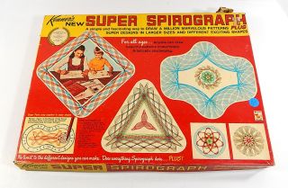 Vintage 1962 Kenner Spirograph No.  2400 Drawing Art Toy