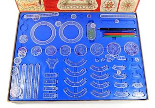 Vintage 1962 Kenner Spirograph No.  2400 Drawing Art Toy 2