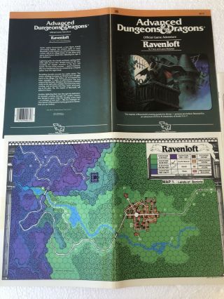 Ravenloft - I6 - Ad&d Advanced Dungeons & Dragons Tsr 9075