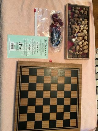 Siammandalay Backgammon,  Checkers And Chess Game