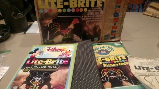 Vintage Hasbro Lite - Brite - Pegs - Sheets Disney Cabbage Patch X - Bulbs