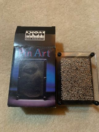 Pin Art Toy From Lyon Design With Box,  Retro & Vintage