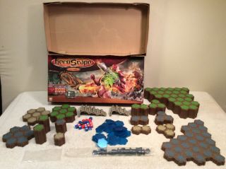 Heroscape Rise Of The Valkyrie Master Set By Milton Bradley 2004 Incomplete