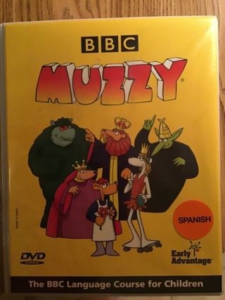 Muzzy Spanish Language Learning Course Bbc Early Advantage Cd/dvd Complete Set