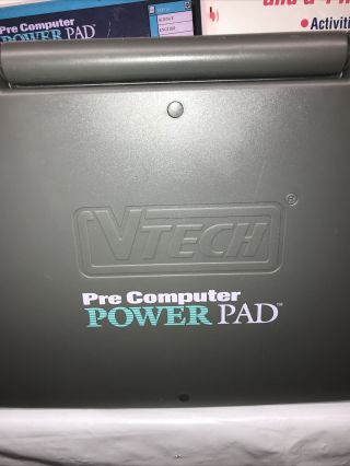 Vintage Vtech Precomputer Power Pad Plus.  and.  batteries.  RARE 2