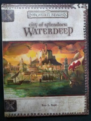 Dungeons & Dragons City Of Splendors Waterdeep Forgotten Realms 3rd Edition