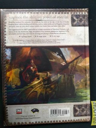 Dungeons & Dragons City of Splendors Waterdeep Forgotten Realms 3rd Edition 2
