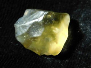 A Rare And 100 Natural Smoky Libyan Desert Glass From Egypt 3.  4gr