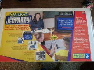 Classroom Jeopardy Educational Insights Ei - 7920 Classroom Game,  Cond.