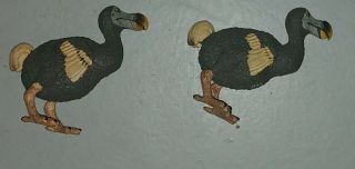 2x Dodo Safari Ltd.  264329 Dodo Bird Animal Figure (2 Total) Rare