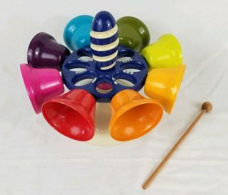 B.  Byou Piccolo Carousel Bells Chimes Toy Target Battat Baby Musical Instrument