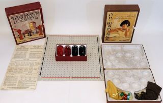 Twixt The Strategy Game Of Barriers & Oh - Wah - Ree 3m Bookshelf Board Games 1962