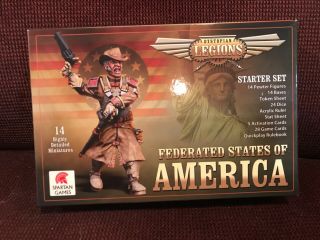 Dystopian Legions Federated States Of America Starter Set Spartan Games Complete