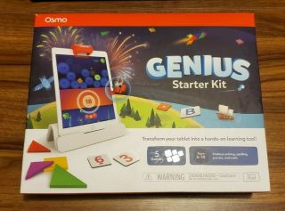 Osmo - Genius Starter Kit For Ipad - 5 Hands - On Learning Games - Ages 6 - 10
