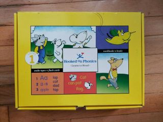 Hooked On Phonics Learn To Read Level 1 Box Set Kit Yellow Incomplete