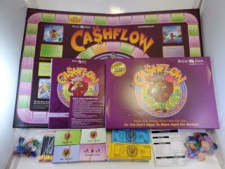 Cashflow Investing 101 Board Game Rich Dad Financial Education Missing 1 Chip