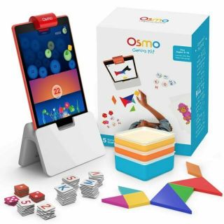 Osmo - Genius Kit For Fire Tablet - 5 Hands - On Learning Games - Ages 5,