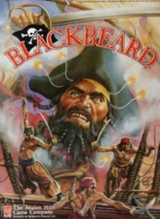 Avalon Hill War Games Blackbeard (1st Ed) Ex