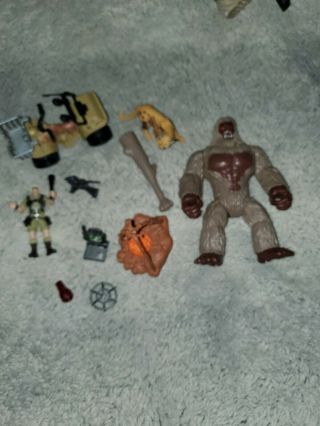 Animal Planet Bigfoot Figure Play Set.  11 Items.  Pre - Owned.
