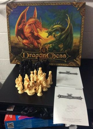 2005 Dragon Chess Complete Board Game Rare