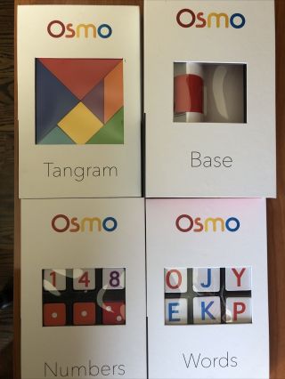 Osmo Genius Kit - Hands On Learning Games For Ipad - Perfect And Complete Set
