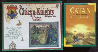 Catan Cities And Knights Expansion And 5 - 6 Player Extension