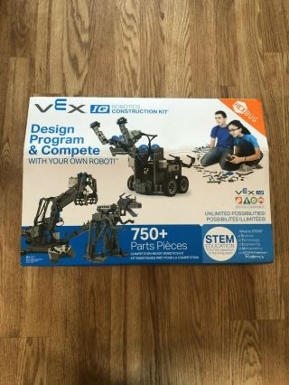 2015 Hexbug Vex Iq Robotics Construction Kit Mostly Some Bagged Parts Ex
