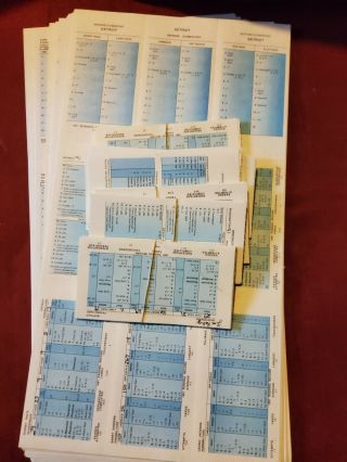 Complete 1991 Strat O Matic Football 28 Team Roster Set Cards Stratomatic
