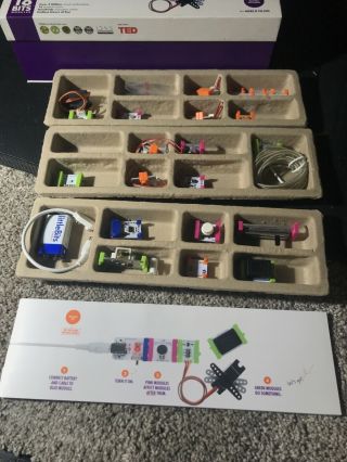 littleBits Electronics Deluxe Kit,  18 BITS Modules 2