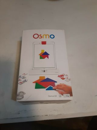 Osmo 2015 Genius Kit With Base Tangram Words & Numbers Ipad Educational Game Set